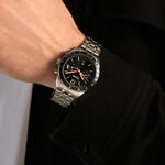 Montre Cluse Aravis Dual Timer Noir - Id&eacute;es cadeaux Homme | Histoire d&rsquo;Or