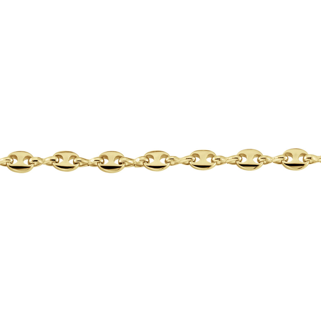 Bracelet Plaqué Or Jaune William - Bracelets chaîne Homme | Histoire d’Or