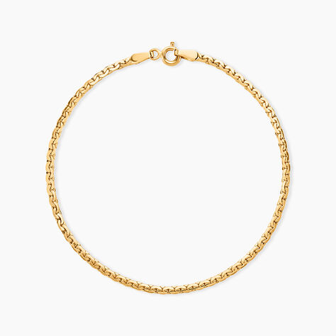 Bracelet Or Jaune Ivy - Bracelets cha&icirc;ne Femme | Histoire d&rsquo;Or
