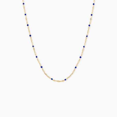 Collier Polka Argent Jaune - Bijoux sans pierre Femme | Histoire d&rsquo;Or