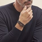 Bracelet Acier Blanc Romain - Bracelets Homme | Histoire d&rsquo;Or