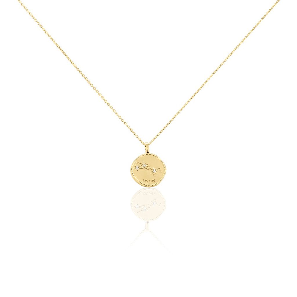 Collier Iago Plaqué Or Oxydes De Zirconium - Colliers Zodiaque Femme | Histoire d’Or
