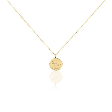 Collier Iago Plaqué Or Oxydes De Zirconium - Colliers Zodiaque Femme | Histoire d’Or
