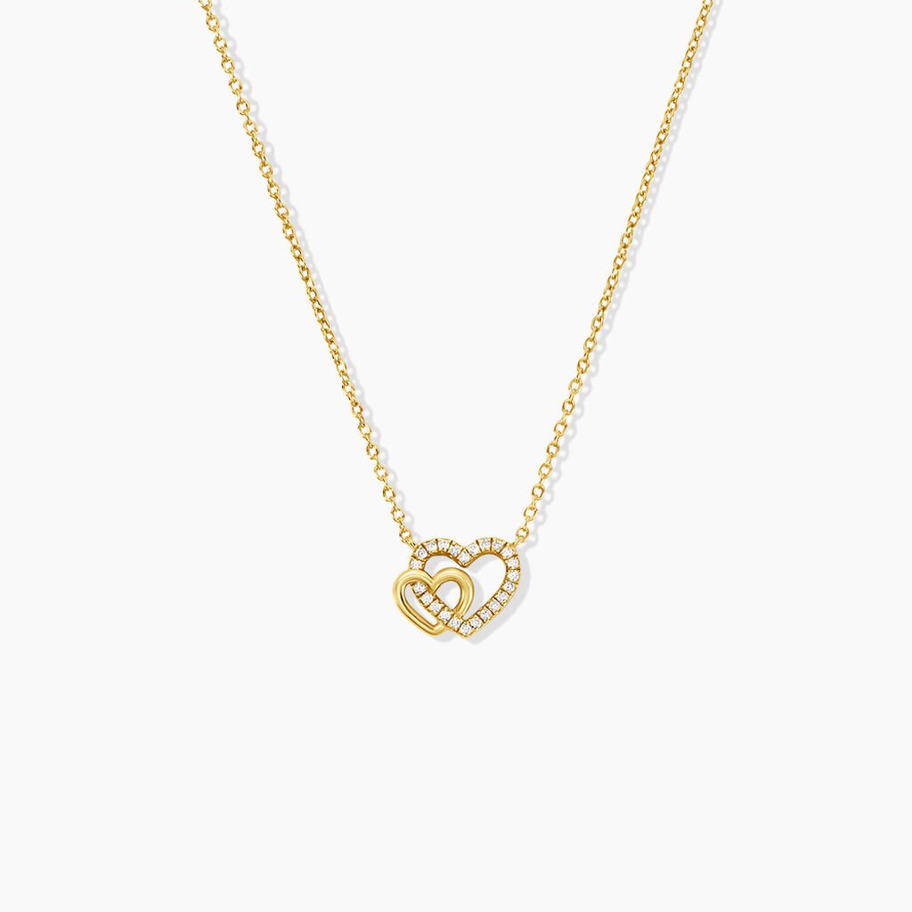 Collier Donatiane Argent Jaune Oxyde De Zirconium - Nouveautés Femme | Histoire d’Or