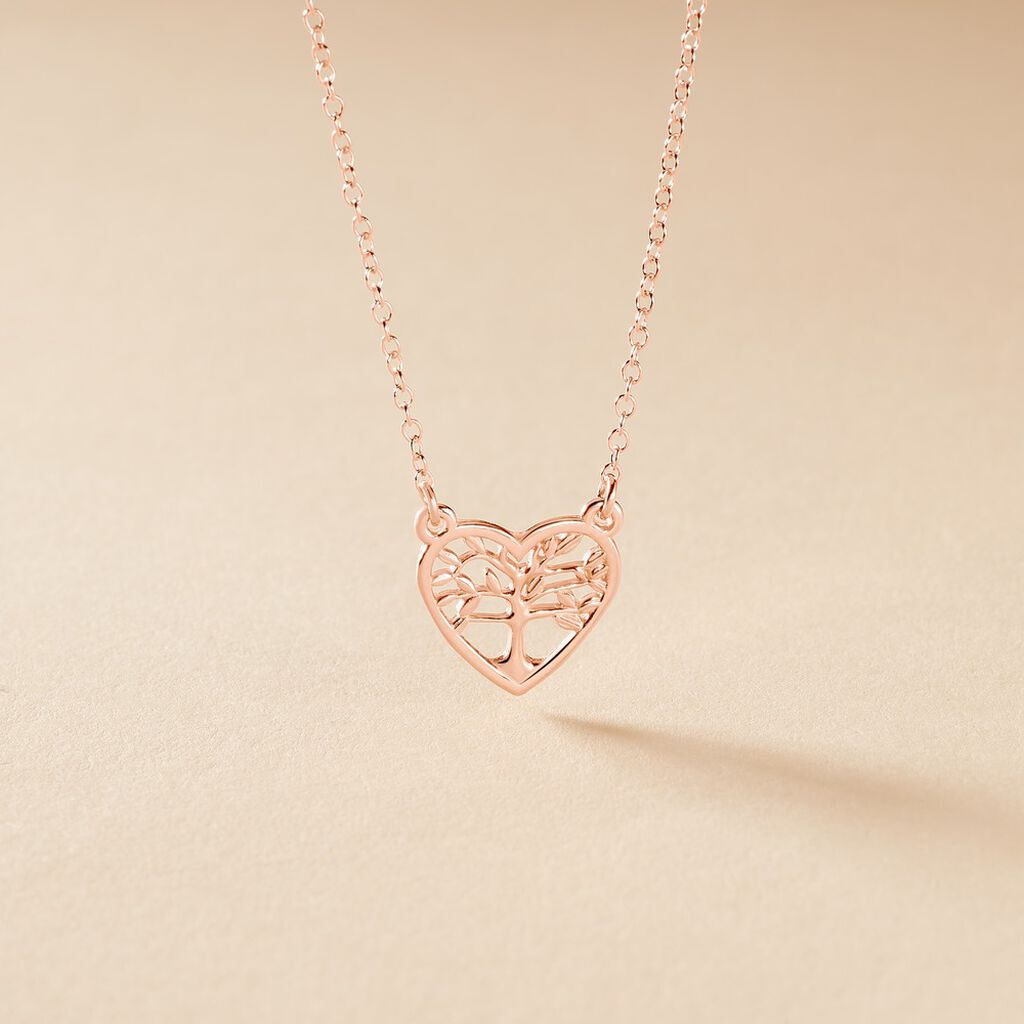 Collier Elwenn Argent Rose - Colliers fantaisie Femme | Histoire d’Or