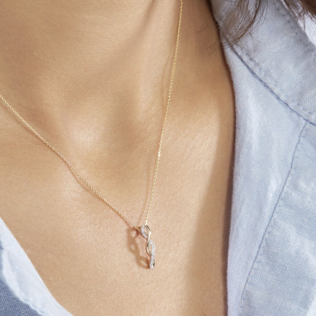 Collier Marina Ea Or Jaune Diamant - Colliers Femme | Histoire d’Or