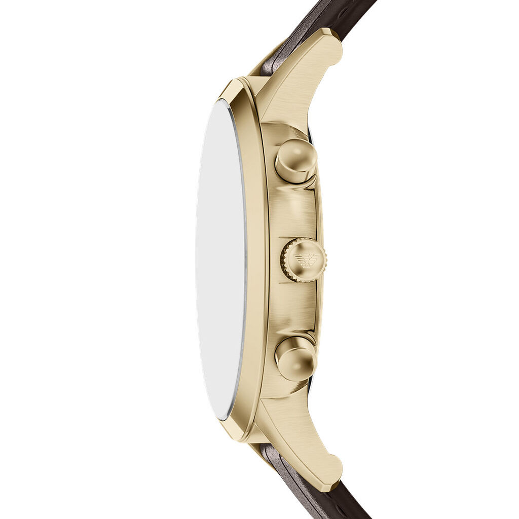 Montre Emporio Armani Marron - Montres Homme | Histoire d&rsquo;Or