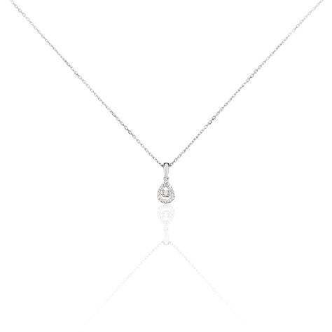 Collier Domitia Or Blanc Diamant - Colliers Femme | Histoire d’Or