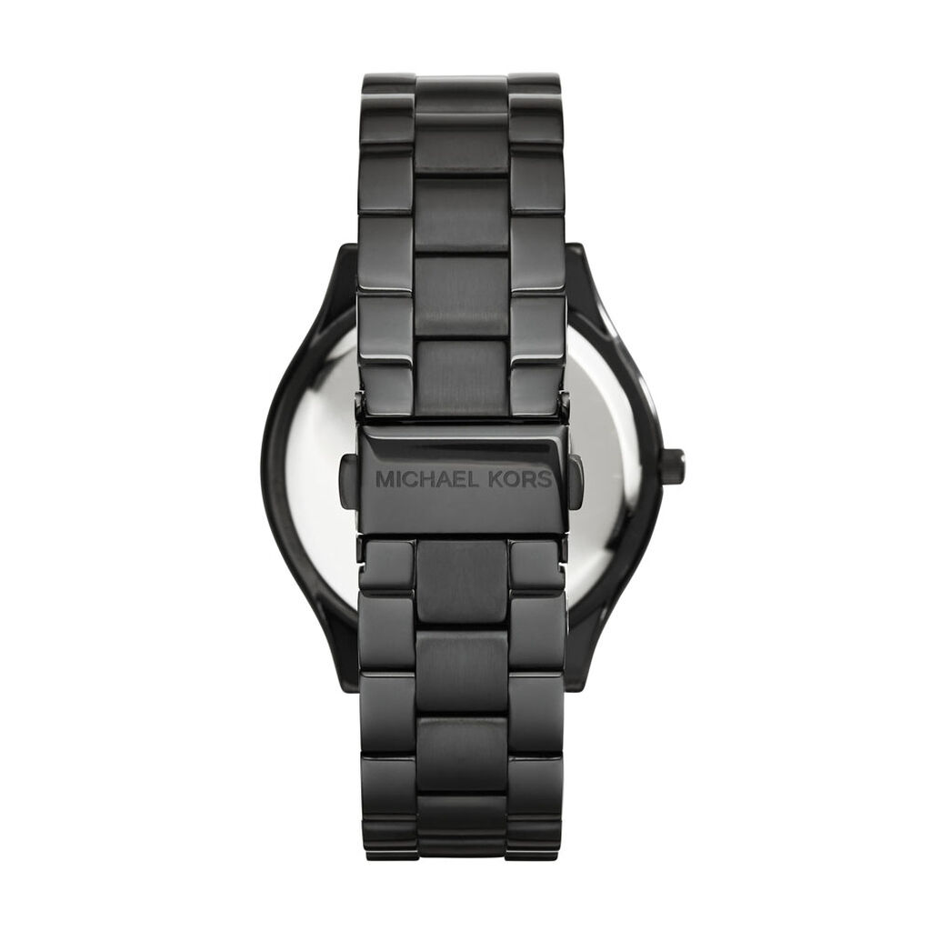 Montre Michael Kors Slim Runway Noir - Montres Femme | Histoire d&rsquo;Or