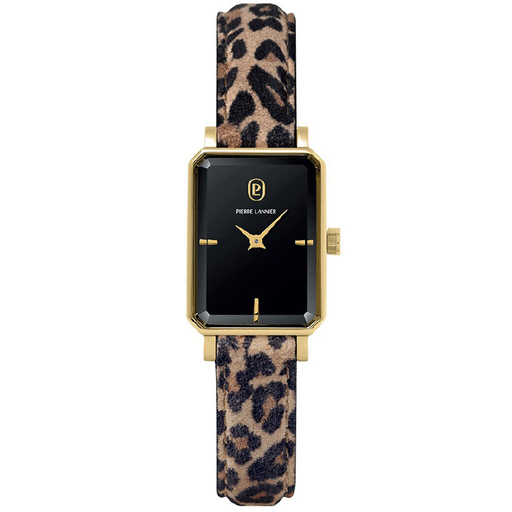 Montre Pierre Lannier Ariane Noir - Id&eacute;es cadeaux Femme | Histoire d&rsquo;Or