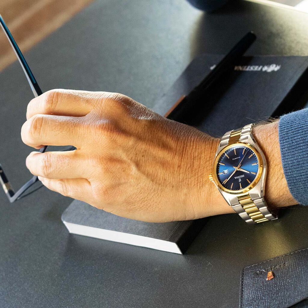 Montre Festina Classics Doré - Montres Homme | Histoire d’Or