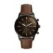 Montre Fossil Townsman Chrono Noir - Montres Homme | Histoire d’Or