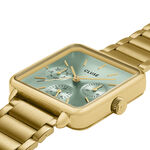 Montre Cluse La T&eacute;tragone Multifunction Vert - Montres Femme | Histoire d&rsquo;Or