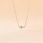 Collier Like A Virgin Or Jaune Oxyde De Zirconium - Colliers Femme | Histoire d&rsquo;Or
