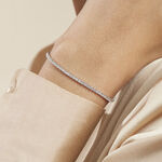 Bracelet Lou-anne Argent Blanc Oxydes De Zirconium - Bracelets Femme | Histoire d&rsquo;Or
