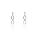 Boucles D'oreilles Pendantes Nohemi Argent Blanc Oxyde De Zirconium - Boucles d'oreilles fantaisie Femme | Histoire d’Or
