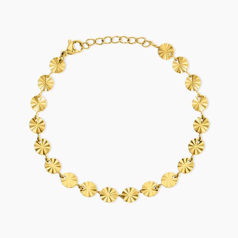 Bracelet Calliandra Acier Jaune - Bracelets Femme | Histoire d’Or