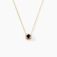 Collier Cosimo Or Jaune Saphir Diamant