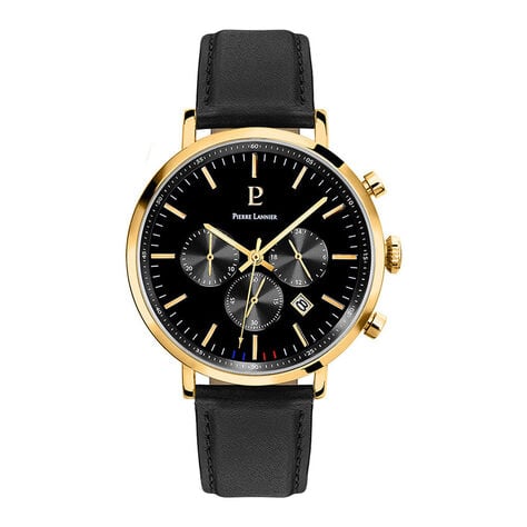 Montre Pierre Lannier Baron Noir - Montres Homme | Histoire d&rsquo;Or