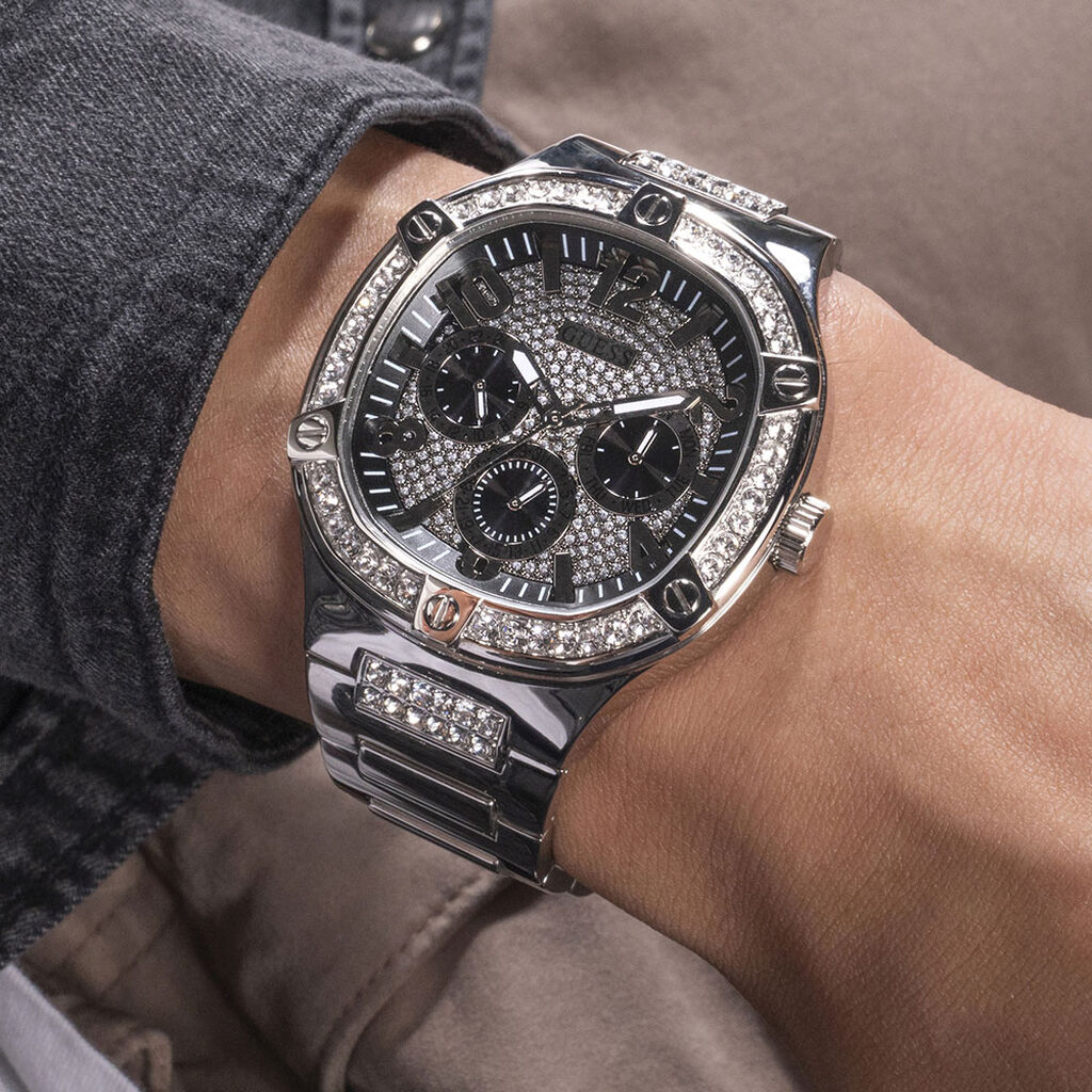 Montre Guess Duke Noir - Montres Homme | Histoire d’Or