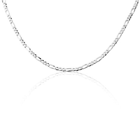 Collier Vivian Argent Blanc - Chaines Homme | Histoire d’Or