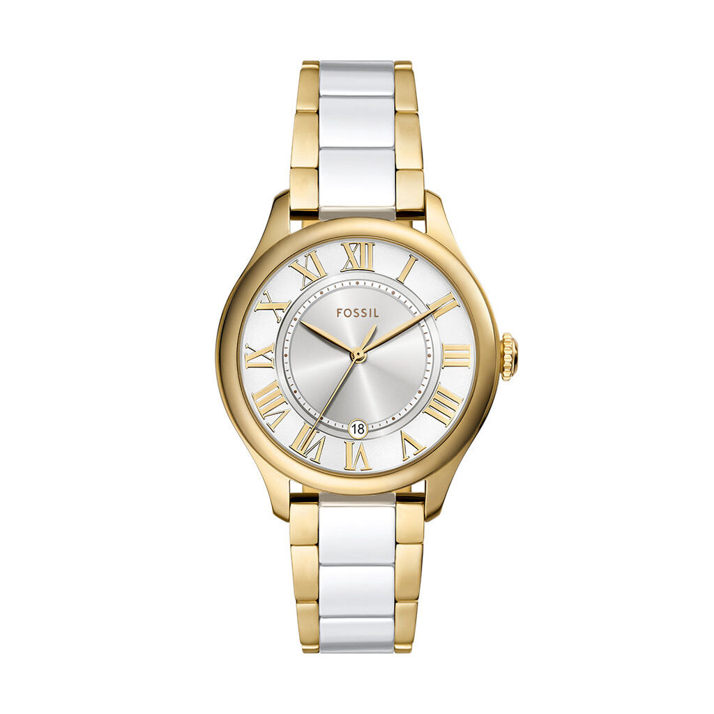 Montre Fossil Gilmore Blanc - Montres Femme | Histoire d’Or