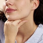 Boucles D'oreilles Puces Youssa Barrettes Or Jaune Oxyde De Zirconium - Clous d'oreilles Femme | Histoire d&rsquo;Or