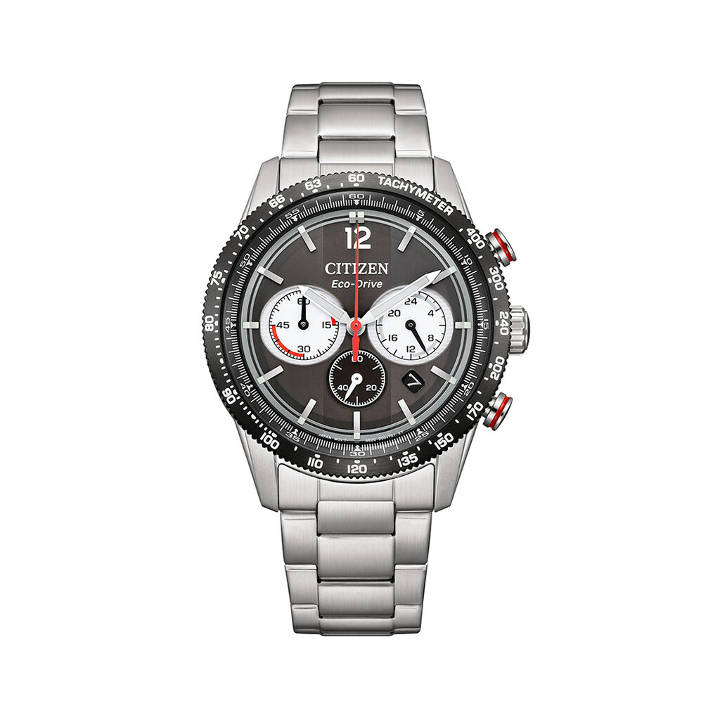 Montre Citizen Vintage Racing Noir - Montres solaires Homme | Histoire d&rsquo;Or