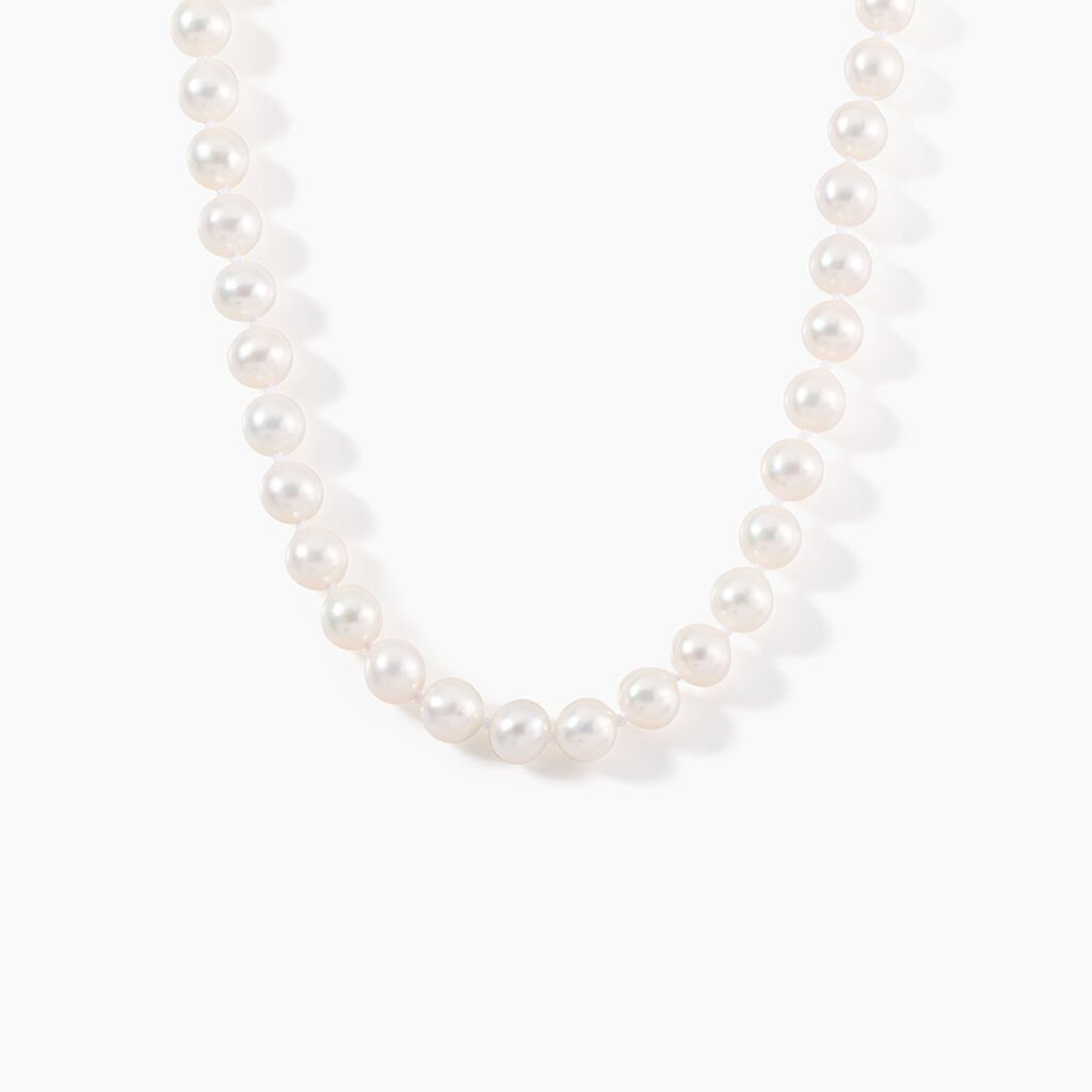 Collier Akoya Or Jaune Perle De Culture D'akoya - Colliers Femme | Histoire d&rsquo;Or