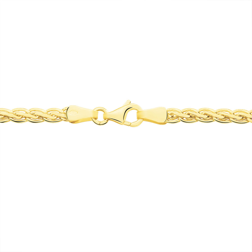 Collier Jayna Maille Palmier Or Jaune - Chaines Femme | Histoire d&rsquo;Or