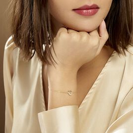 Bracelet Constancia Or Jaune Oxyde De Zirconium - Bracelets Femme | Histoire d’Or