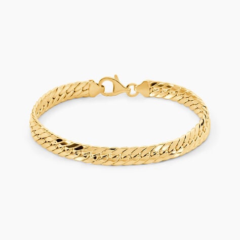 Bracelet Izel Maille Anglaise Or Jaune - Bracelets cha&icirc;ne Femme | Histoire d&rsquo;Or