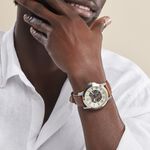 Montre Fossil Grant Automatique Beige - Montres Homme | Histoire d&rsquo;Or