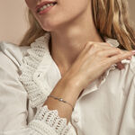Bracelet Fancy Argent Blanc - Bracelets Femme | Histoire d&rsquo;Or
