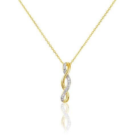 Collier Nucia Or Jaune Diamant - Colliers Femme | Histoire d&rsquo;Or