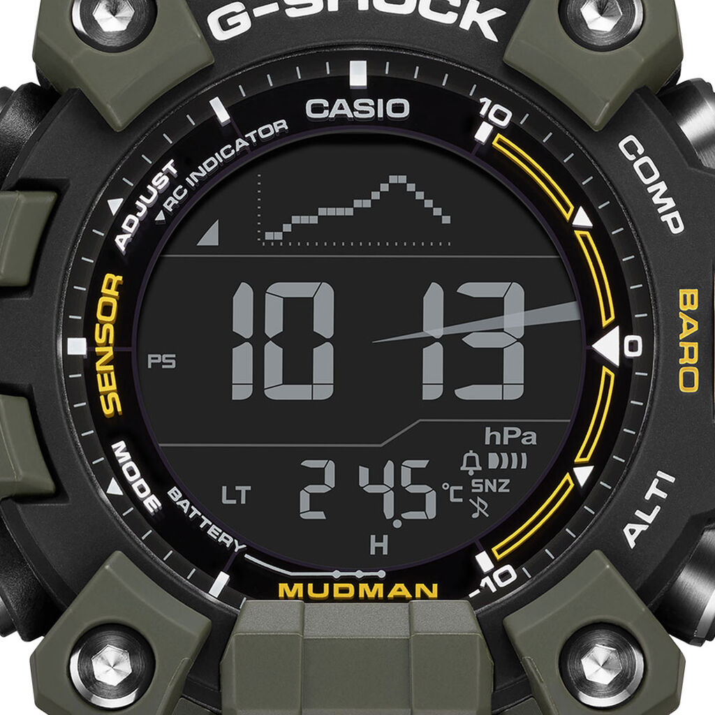 Montre Casio G-shock Noir - Montres solaires Homme | Histoire d&rsquo;Or