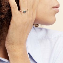 Bague Or Jaune Clothilde Topaze Oxydes De Zirconium - Bagues avec pierre Femme | Histoire d’Or