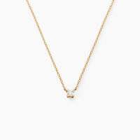 Collier Or Jaune Aphrodite Et Diamant