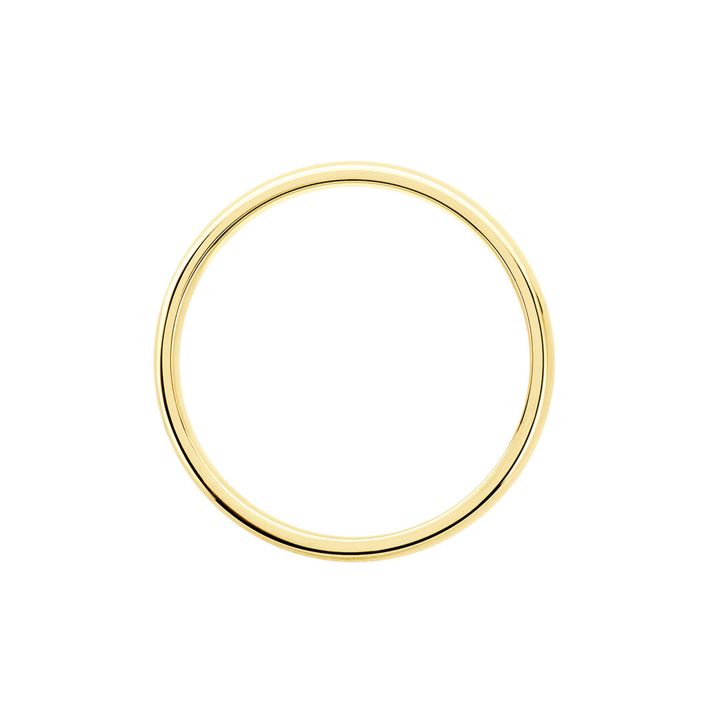 Alliance Sirona Demi Jonc Confort Or Jaune - Alliances Femme | Histoire d’Or