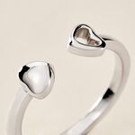 Bague Barbara Argent Blanc - Bagues fantaisie Femme | Histoire d&rsquo;Or