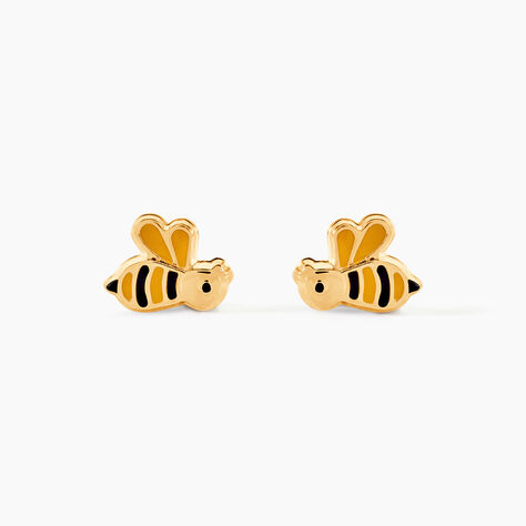 Boucles D'oreilles Puces Giosetta Or Jaune - Clous d'oreilles Enfant | Histoire d&rsquo;Or