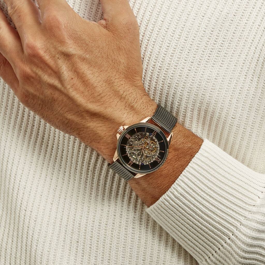 Montre Montignac S Automatique Noir - Montres Homme | Histoire d’Or