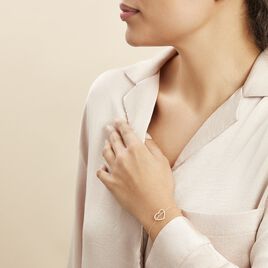 Bracelet Or Jaune Derry Oxyde De Zirconium - Bracelets Femme | Histoire d’Or