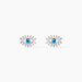 Boucles D'oreilles Puces Parad'eyes Argent Blanc - Boucles d'oreilles fantaisie Femme | Histoire d’Or