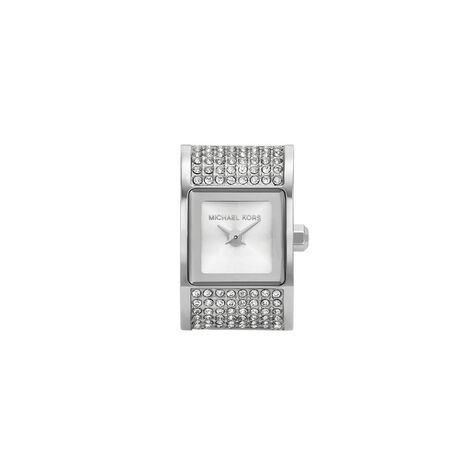 Montre Michael Kors Darrington Watch Ring Argent&eacute; - Montres Femme | Histoire d&rsquo;Or
