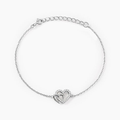 Bracelet Donatiane Argent Blanc Oxyde De Zirconium - Bracelets Femme | Histoire d’Or