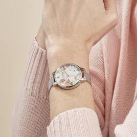 Montre Olivia Burton Sparkle Florals Blanc - Montres Femme | Histoire d’Or
