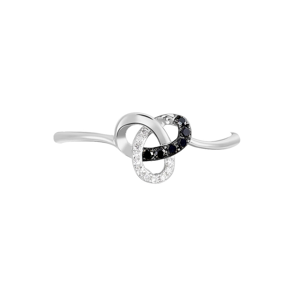 Bague Constellation Or Blanc Diamant - Bagues avec pierre Femme | Histoire d’Or
