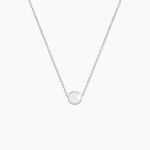 Collier Nassiera Argent Blanc - Colliers fantaisie Femme | Histoire d&rsquo;Or