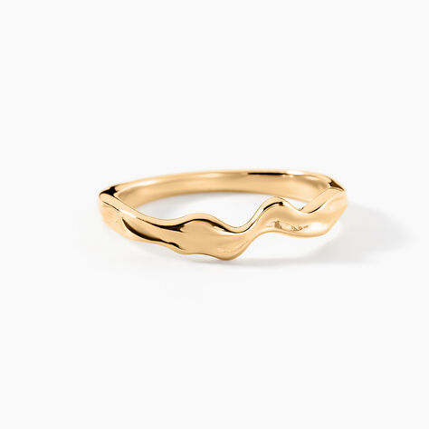 Bague Oree Plaqu&eacute; Or Jaune - Bagues fantaisie Femme | Histoire d&rsquo;Or